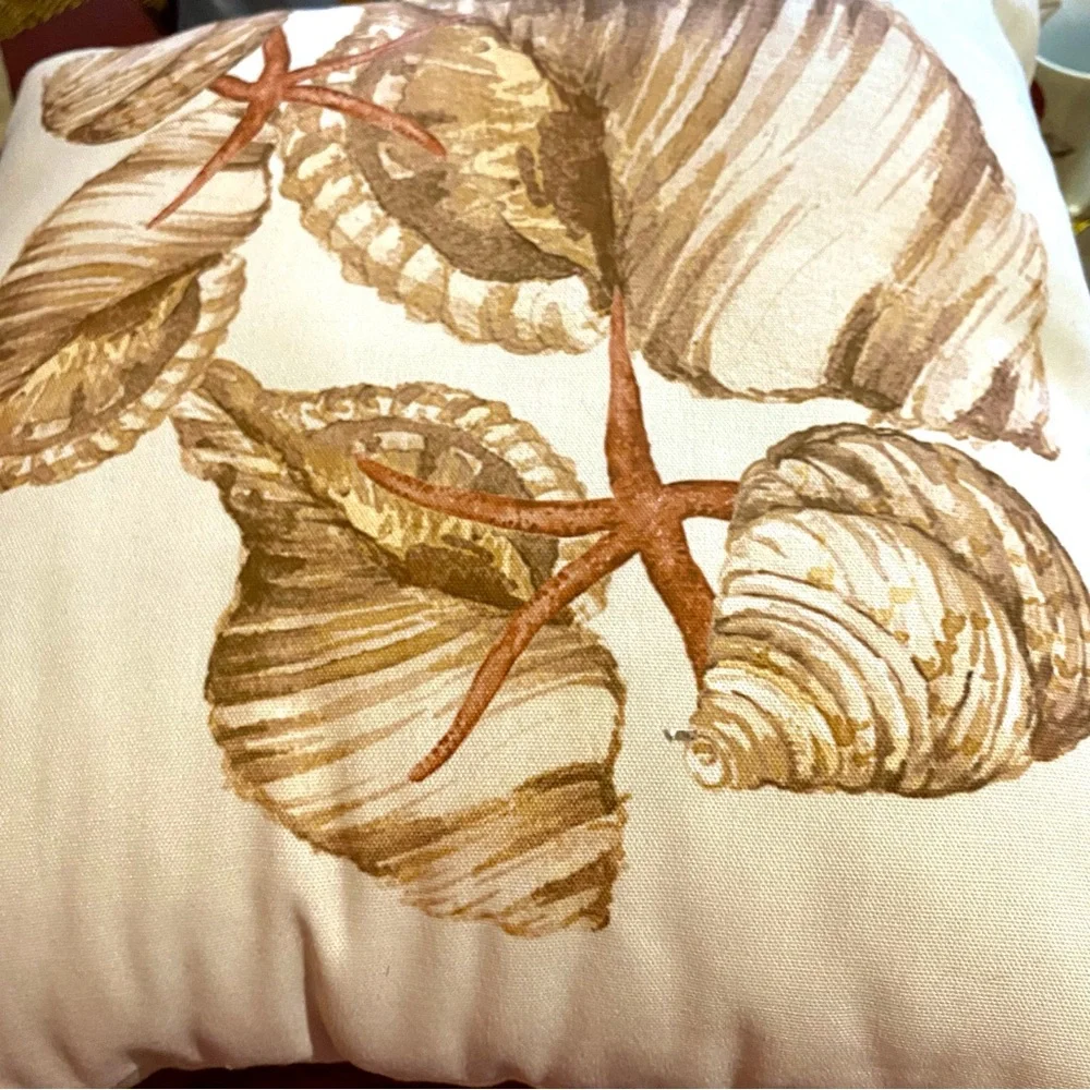 Pottery Barn 20 in Square Pillow. Made in USA, in new condition. Indoor/Outdoor